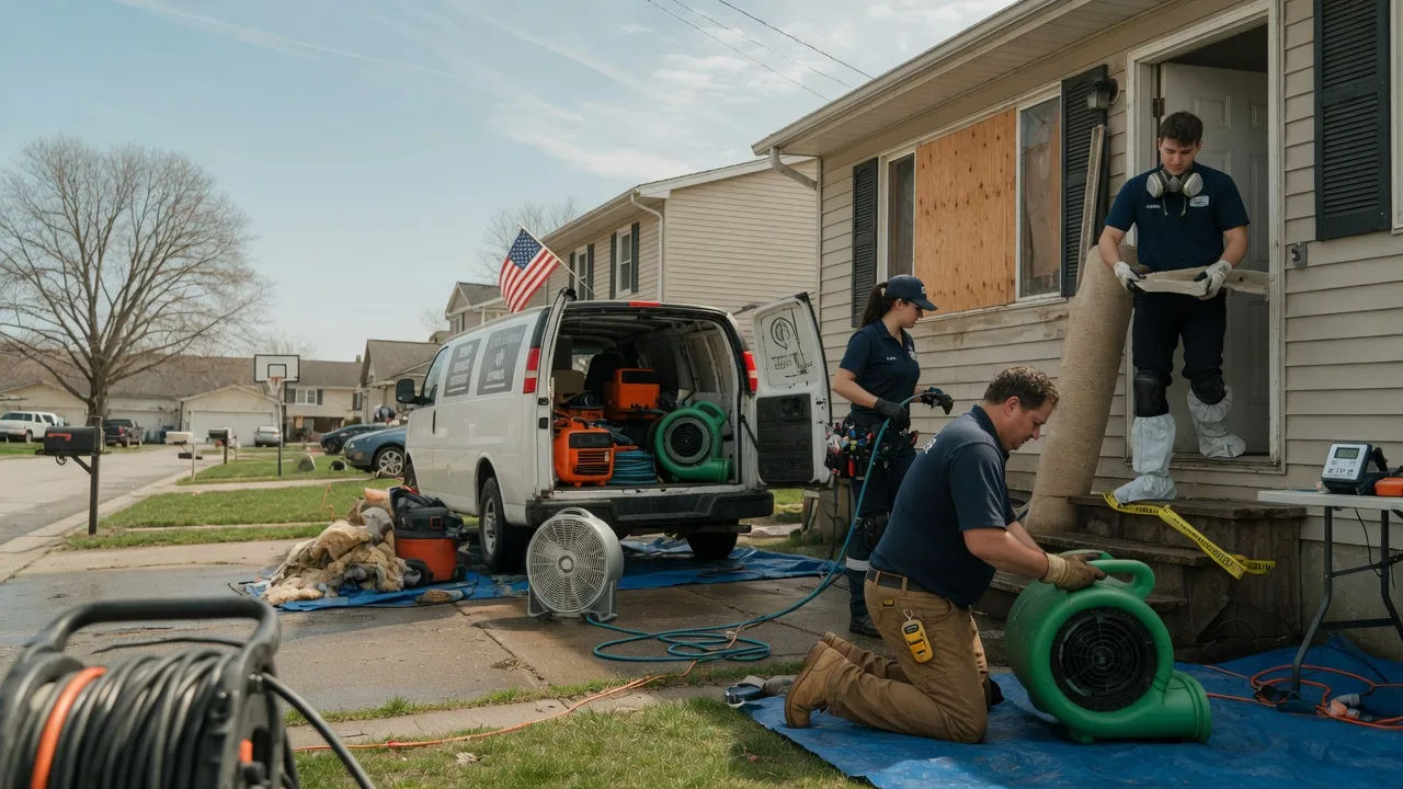 Water Damage Restoration in Damascus, OH near me